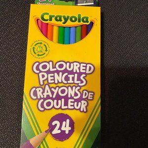 Crayola  24  Nontoxic Coloured Pencils
